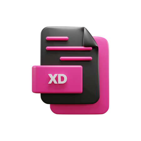 Free Archivo xd  3D Icon