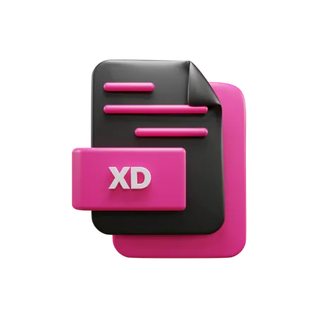 Free Archivo xd  3D Icon