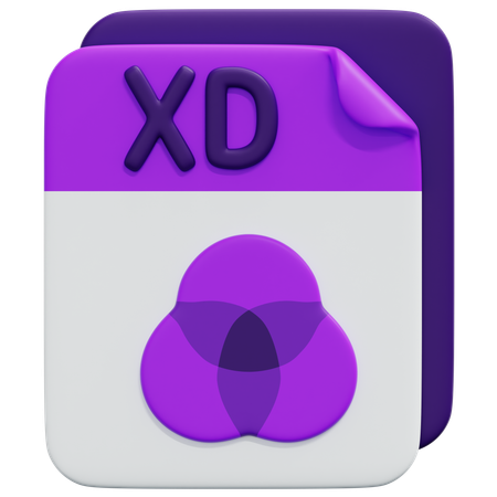 Free Xd File  3D Icon