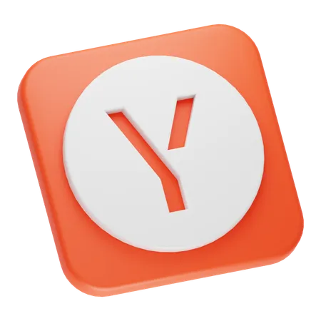 Free Yandex  3D Icon