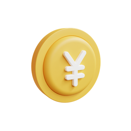 Free Yen  3D Icon