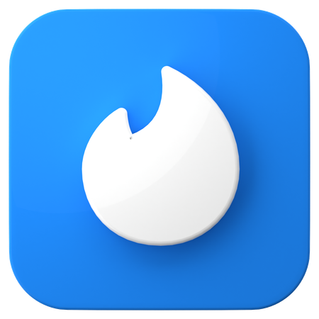 Free Tinder  3D Icon