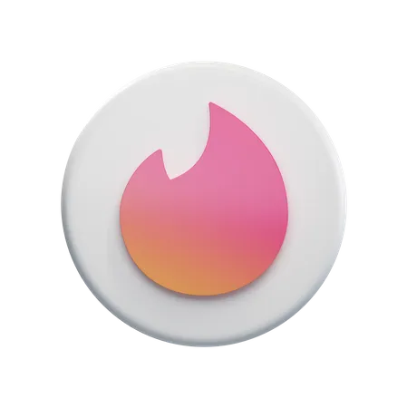 Free Tinder  3D Icon