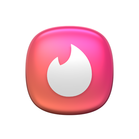 Free Tinder  3D Icon