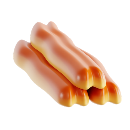 Free Youtiao  3D Icon