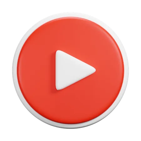 Free YouTube  3D Icon