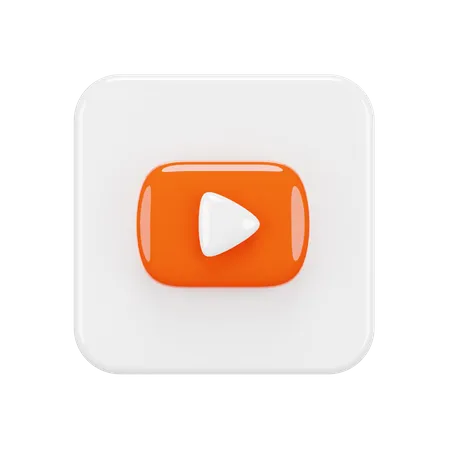 Free Youtube  3D Logo