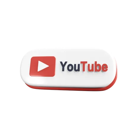 Free Youtube 3d  3D Icon