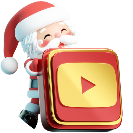 Free Youtube  3D Icon