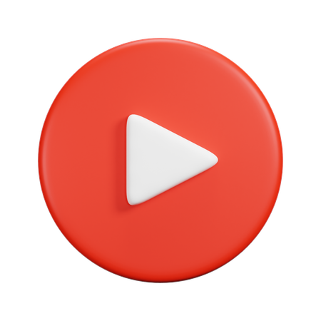 Free Youtube  3D Icon