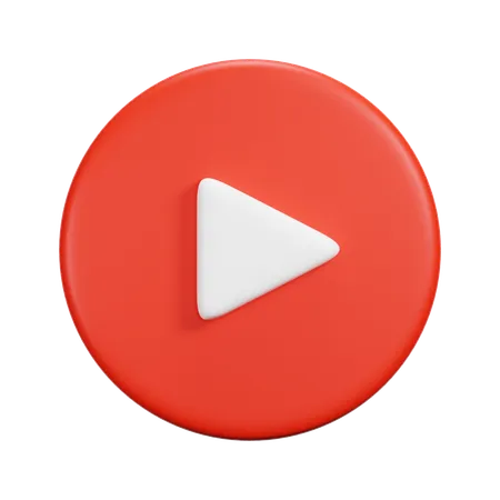 Free Youtube  3D Icon