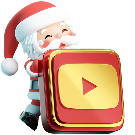 Free Youtube  3D Icon