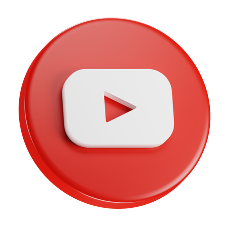 Free Youtube 3D Icon