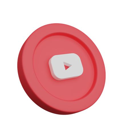 Free Youtube  3D Logo