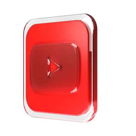 Free Youtube  3D Logo