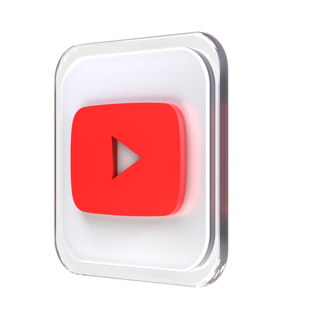 Free Youtube  3D Logo