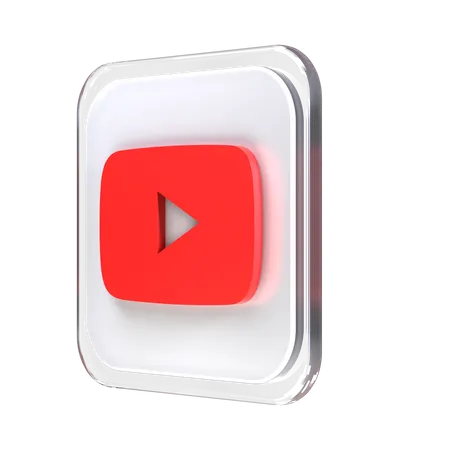 Free Youtube  3D Logo