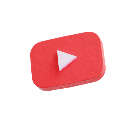 Free Youtube  3D Logo