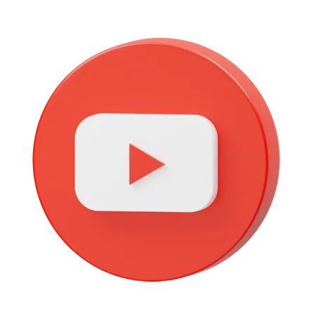 Free YouTube  3D Logo