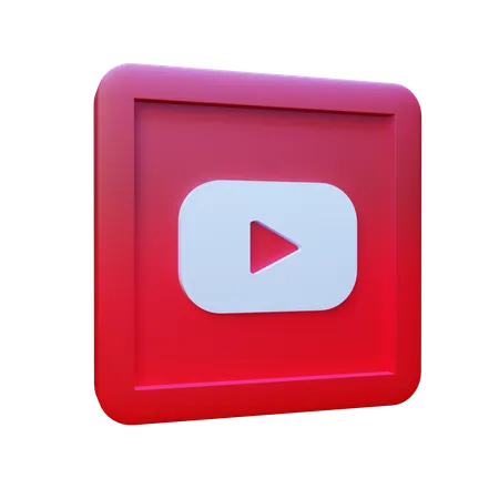 Free Youtube  3D Logo