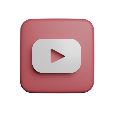 Free Youtube  3D Logo