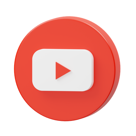 Free YouTube  3D Logo