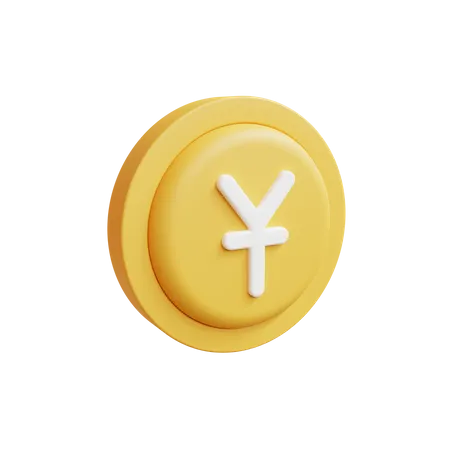 Free Yuan  3D Icon