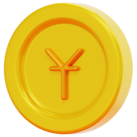 Free Yuan chinês  3D Icon