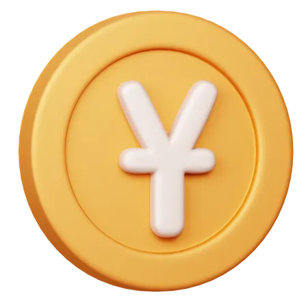 Free Yuan chino CNY  3D Icon