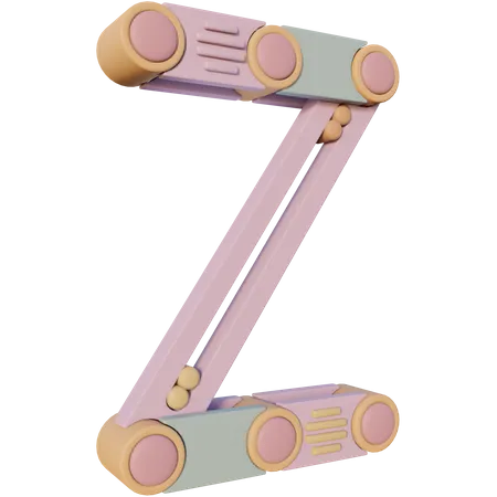 Free Z Alphabet  3D Icon