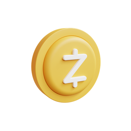 Free Z Cash  3D Icon