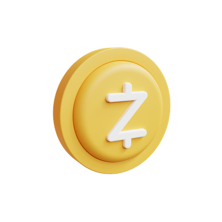 Free Z Cash  3D Icon