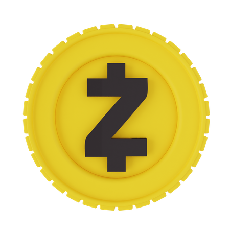 Free ZCash  3D Illustration