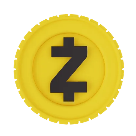 Free ZCash  3D Illustration