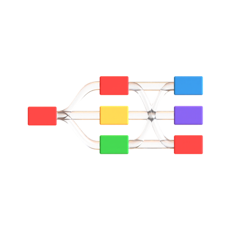 Free Zeitleistendiagramm  3D Icon