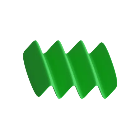 Free Zigzag  3D Icon