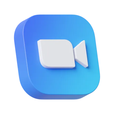 Free Zoom  3D Icon