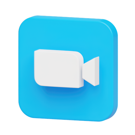 Free Zoom Logo  3D Icon