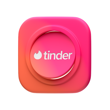 Free Tinder  3D Icon