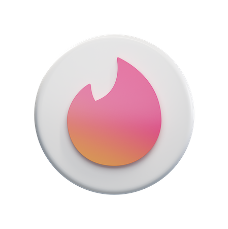 Free Tinder  3D Icon