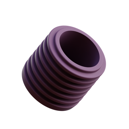 Free Zylinderfeder  3D Icon