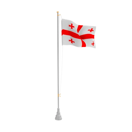 Georgia 3D Illustration