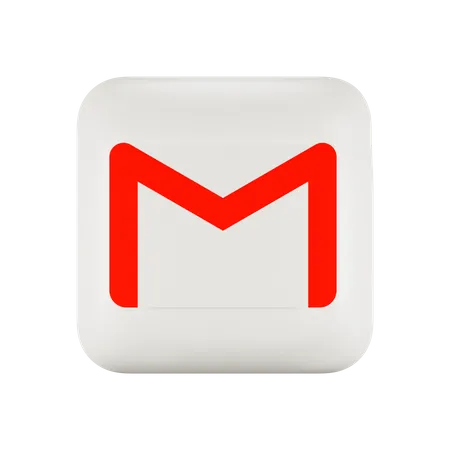 Gmail 3D Illustration