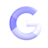 3d google logo logo