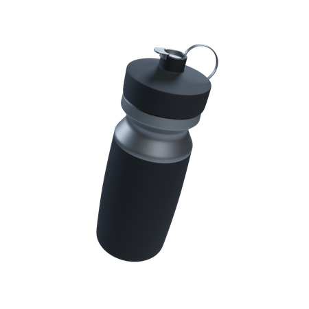 Gym Bottle 3D Illustration