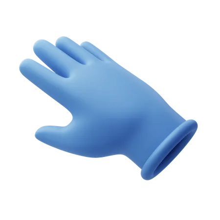 Hand Gloves 3D Icon