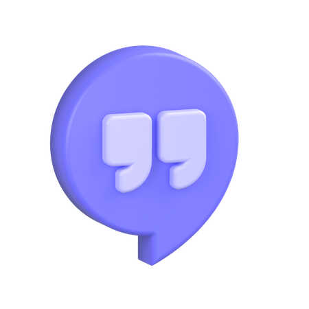 Hangouts 3D Icon