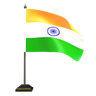 indian flag 3d logos