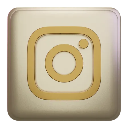 Instagram 3D Icon