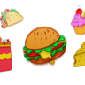 3d junk-food logo